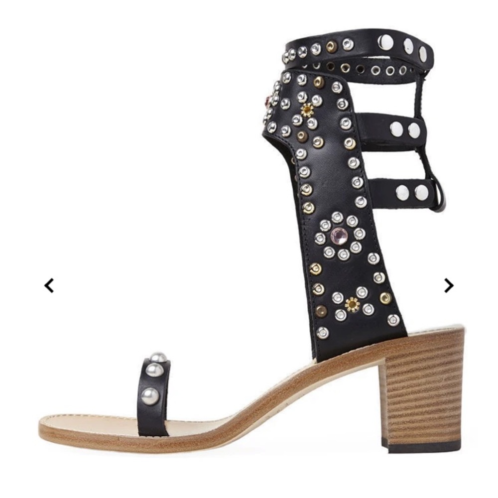 Caroll Elvis Heeled Sandal by Isabel Marant